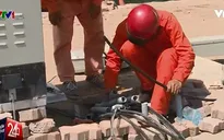 Thời tiết nắng nóng như thiêu đốt tại Hà Nội