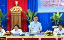 Đẩy mạnh liên kết vùng, ứng phó với biến đổi khí hậu