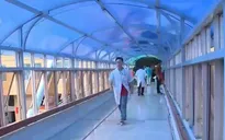 Khuyến khích người đi bộ, TP.HCM lợp mái che cho cầu bộ hành