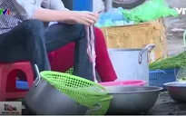 Tình trạng kém vệ sinh trên tuyến phố thí điểm an toàn thực phẩm tại Hà Nội