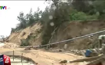 Mưa lũ gây sạt lở tại nhiều điểm tại Quảng Nam