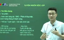 Tìm hiểu tác phẩm Tuyên ngôn độc lập của Hồ Chí Minh