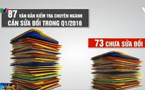 Kiểm tra chuyên ngành: Các Bộ chậm trễ, gây khó cho DN