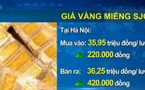 Giá vàng trong nước cao nhất trong 2 năm trở lại đây