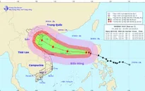 Bão số 7 cách quần đảo Hoàng Sa khoảng 670km