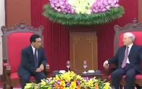 Tổng Bí thư tiếp Phó Chủ tịch nước Lào