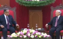 Tổng Bí thư tiếp Đảng Cộng sản Hy Lạp