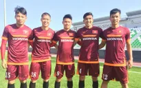 Đặt chân tới Qatar, U23 Việt Nam lập tức bước vào tập luyện