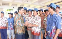 Indonesia trao trả 28 ngư dân Việt Nam về nước