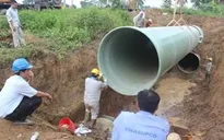 Đường ống nước sạch sông Đà vỡ lần thứ 18