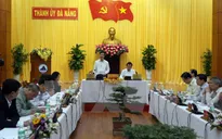 Đoàn Kiểm tra của Bộ Chính trị làm việc với Đà Nẵng