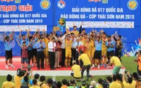 Bốc thăm VCK U17 Quốc gia 2016: Viettel, HAGL và SLNA chung bảng đấu
