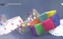 Cách làm vòng tay handmade từ chai nhựa
