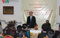 Chủ tịch nước gặp cộng đồng người Việt tại Brunei