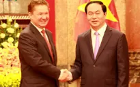 Chủ tịch nước tiếp Chủ tịch Tập đoàn Dầu khí Gazprom