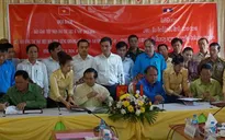 An táng 65 hài cốt liệt sỹ Việt Nam hy sinh tại Lào