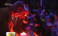 Nghi thức truyền đăng báo hiếu trong lễ Vu Lan