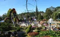 Tour du lịch vườn Đà Lạt hút khách dịp nghỉ Tết Dương lịch