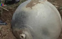 “Vật thể lạ” rơi ở Tuyên Quang có thể là bình chứa oxy hoặc hydro
