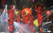 Hồ Ngọc Hà khoe vẻ rực rỡ trên trường quay VTV