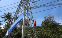 Xã đảo Lại Sơn đón điện lưới quốc gia