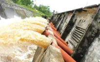 Xả nước thủy điện phía Bắc phục vụ đổ ải