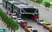 Trung Quốc thử nghiệm xe bus dạng hầm đầu tiên