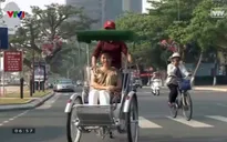 Xích lô chạy bằng năng lượng mặt trời