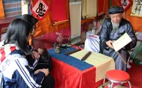 Tìm lại nét đẹp xin, cho chữ ngày đầu xuân