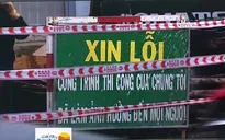 TP.HCM: Bất cập thi công lô cốt trên Quốc lộ 50