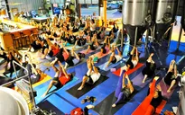 Những kiểu tập yoga độc, lạ trên thế giới