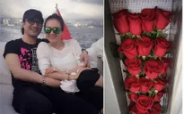 Chương Tử Di nũng nịu bên chồng kỷ niệm 1 năm ngày cưới