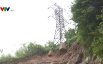 Quảng Trị: Khó khắc phục sạt lở lưới điện 35KV sau bão số 10