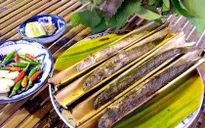 Độc đáo món cá kèo nướng ống sậy nơi miền Tây sông nước