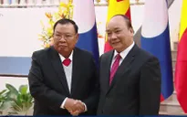 Thủ tướng Nguyễn Xuân Phúc tiếp Tổng Bí thư, Chủ tịch nước Lào