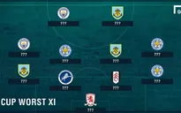 Man City, Leicester City "thống trị" đội hình tệ nhất vòng 5 FA Cup