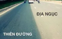 Muôn kiểu chống nắng của người dân TP.HCM