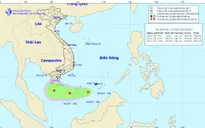 Tin về vùng áp thấp trên Biển Đông