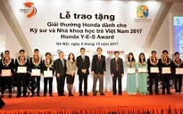 Trao tặng giải thưởng cho kỹ sư và nhà khoa học trẻ Việt Nam
