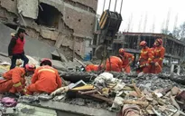 Sập 3 tòa chung cư ở Trung Quốc