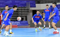 ẢNH: ĐT futsal Việt Nam đã có buổi tập đầu tiên tại Trung Quốc