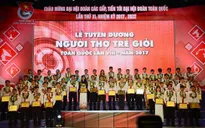 Tôn vinh 60 người thợ trẻ giỏi toàn quốc năm 2017