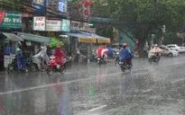 Duy trì hình thái mưa rào rải rác ở miền Trung
