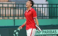 Davis Cup: Hoàng Nam thắng trận, ĐT Việt Nam sống lại hy vọng đi tiếp