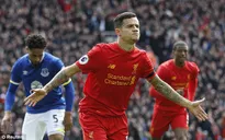 Khuất phục "hàng xóm" Everton, Liverpool soán hạng 3 của Man City