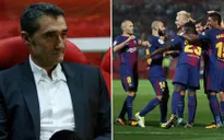 HLV Valverde đang vận hành hoàn hảo đội hình của Barcelona