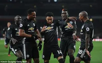 Kết quả, BXH Ngoại hạng Anh sau vòng 15: MU vùi dập Arsenal, Man City có chiến thắng liên tiếp thứ 13