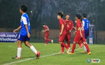 VIDEO: Tổng hợp hiệp 1 trận ĐT nữ Việt Nam - ĐT nữ Singapore