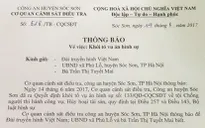 Khởi tố vụ án tấn công phóng viên VTV tại Sóc Sơn