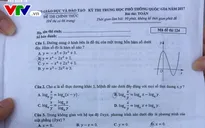Đề thi môn Toán kỳ thi THPT Quốc gia năm 2017